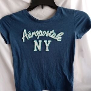 Aeropostale tshir Med blue short sleeve